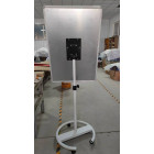 Флипчарт магнитно-маркерный на колесах 70х100 см КУБСТЕР белый