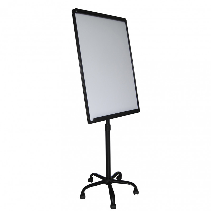 Флипчарт магнитно-маркерный на колесах 70х100 см КУБСТЕР черный