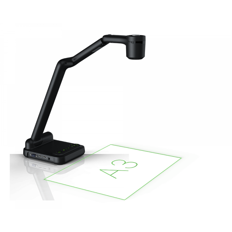 Документ-камера (визуальный презентер) COOBSTER FT-F702H (8 Мп, подсветка, разрешение 4К, А3, 30 fps, автофокус)