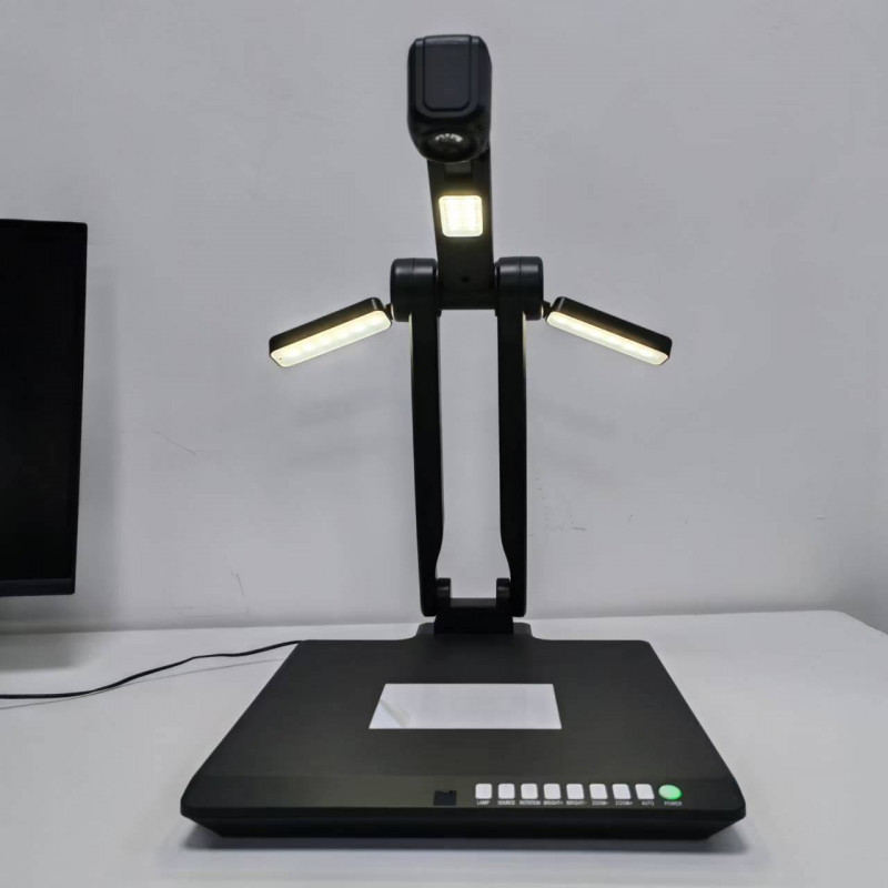 Документ-камера (визуальный презентер) COOBSTER FT-F801 (8 Мп, VGA и HDMI подключение, А3)