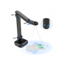 Документ-камера (визуальный презентер) COOBSTER FT-F905 (8 Мп, разрешение 4К, А3, поворотная камера, 30 fps)