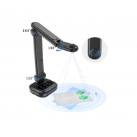 Документ-камера (визуальный презентер) COOBSTER FT-F905 (8 Мп, разрешение 4К, А3, поворотная камера, 30 fps)