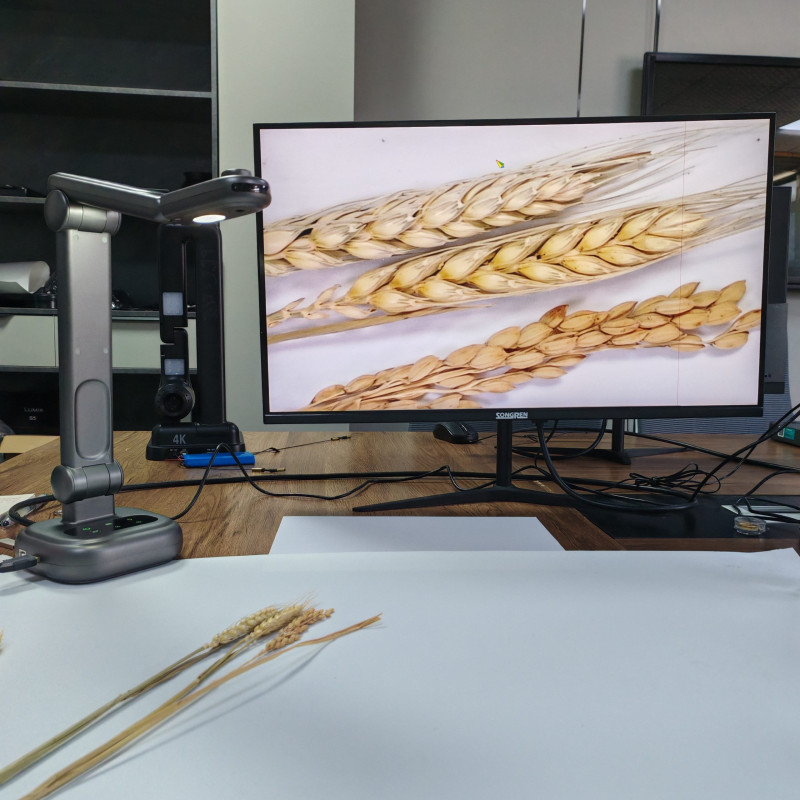 Документ-камера (визуальный презентер) COOBSTER FT-F903 (16 Мп, разрешение 4К, А3, поворотная камера, 30 fps)