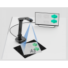 Документ-камера (визуальный презентер) COOBSTER FT-F905 (8 Мп, разрешение 4К, А3, поворотная камера, 30 fps)