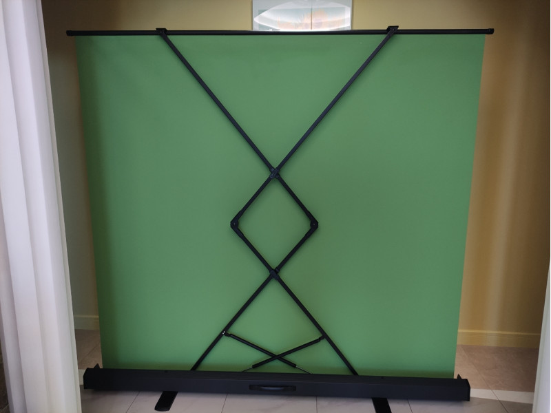 Экран хромокей лягушка